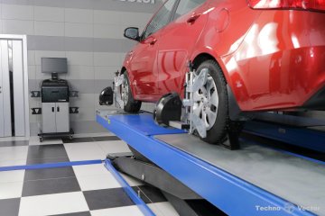Инфракрасный стенд сход-развал Техно Вектор 5 T 5214 N PRRC