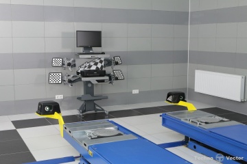 Мобильный 3D стенд сход-развала Техно Вектор 7 МС 7202 МС